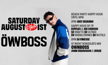 Beach Party Happy Hour Noon Til 8PM! at Night Bonsolid’s Mix w/ OWNBOSS