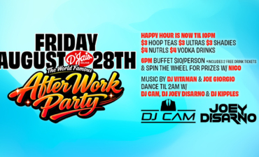 Friday The World Famous After Work Party 6PM Buffet & Spin The Wheel! Extended Happy Hour til 10PM  at Night DARIO VALLI