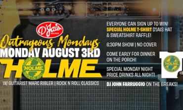 Outrageous Mondays are back! with HOLME with guitarist Marc Ribler