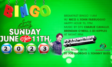 The Original Sunday Funday Breakfast Bingo 11am At Night “In The Biz” 9PM Blink 182’s DJ Spider & DJ Johnny Budz