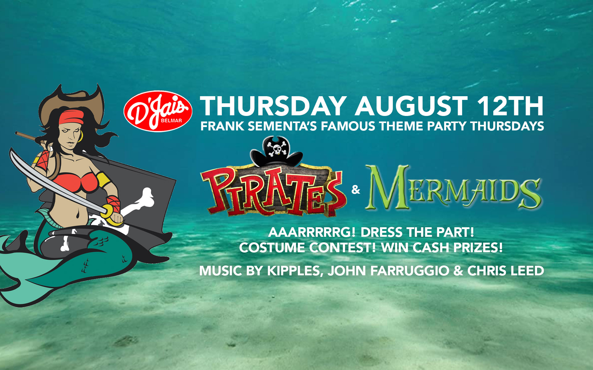 This Thursday It's Pirate and Mermaids! Aaaaaaarg! – Welcome To D'Jais