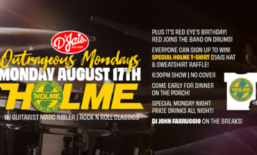 Outrageous Mondays are back! with HOLME with guitarist Marc Ribler