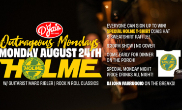 Outrageous Mondays are back! with HOLME with guitarist Marc Ribler