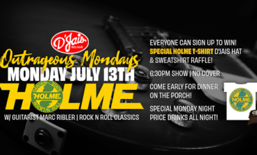 Outrageous Mondays are back! with HOLME with guitarist Marc Ribler