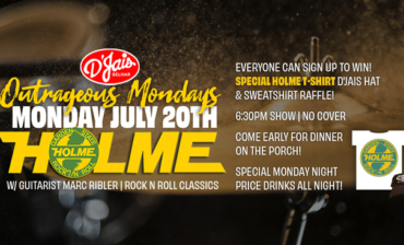 Outrageous Mondays are back! with HOLME with guitarist Marc Ribler