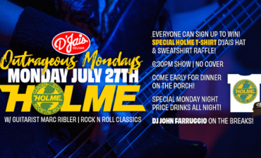 Outrageous Mondays are back! with HOLME with guitarist Marc Ribler