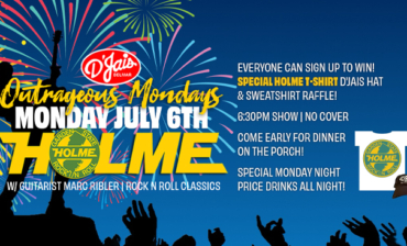 Outrageous Mondays are back! with HOLME with guitarist Marc Ribler
