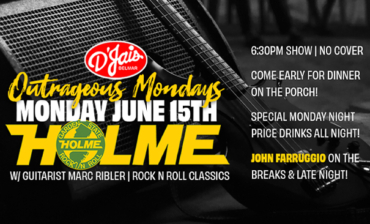 Outrageous Mondays are back! with HOLME with guitarist Marc Ribler