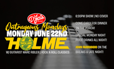 Outrageous Mondays are back! with HOLME with guitarist Marc Ribler