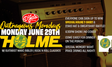 Outrageous Mondays are back! with HOLME with guitarist Marc Ribler