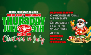 Frank Sementa’s Famous  Theme Party Thursdays  It’s Christmas in July! AKA Summer Santacon
