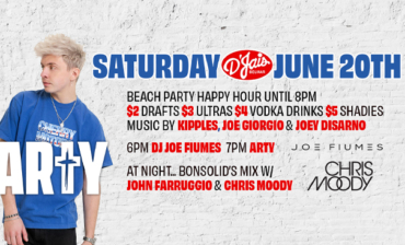 Beach Party Happy Hour Noon Til 8PM!  6PM Day Party w/  ARTY