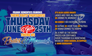 Frank Sementa’s Famous Theme Party Thursdays Ladies Night AHOY!!!  It’s Pirates & Mermaids