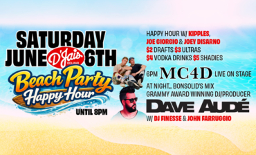 Off The Beach Happy Hour 11A-8P! 6PM MC4D at Nite 9PM Grammy Award Winning DJ Dave Aude