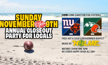 Annual Closeout Party for Locals w/ Holme Cheap Drinks and Free Hot & Cold Buffet