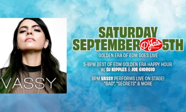 Beach Party Happy Hour 3-8P GOLDEN Era of EDM GOES LIVE VASSY Performs Live on Stage!